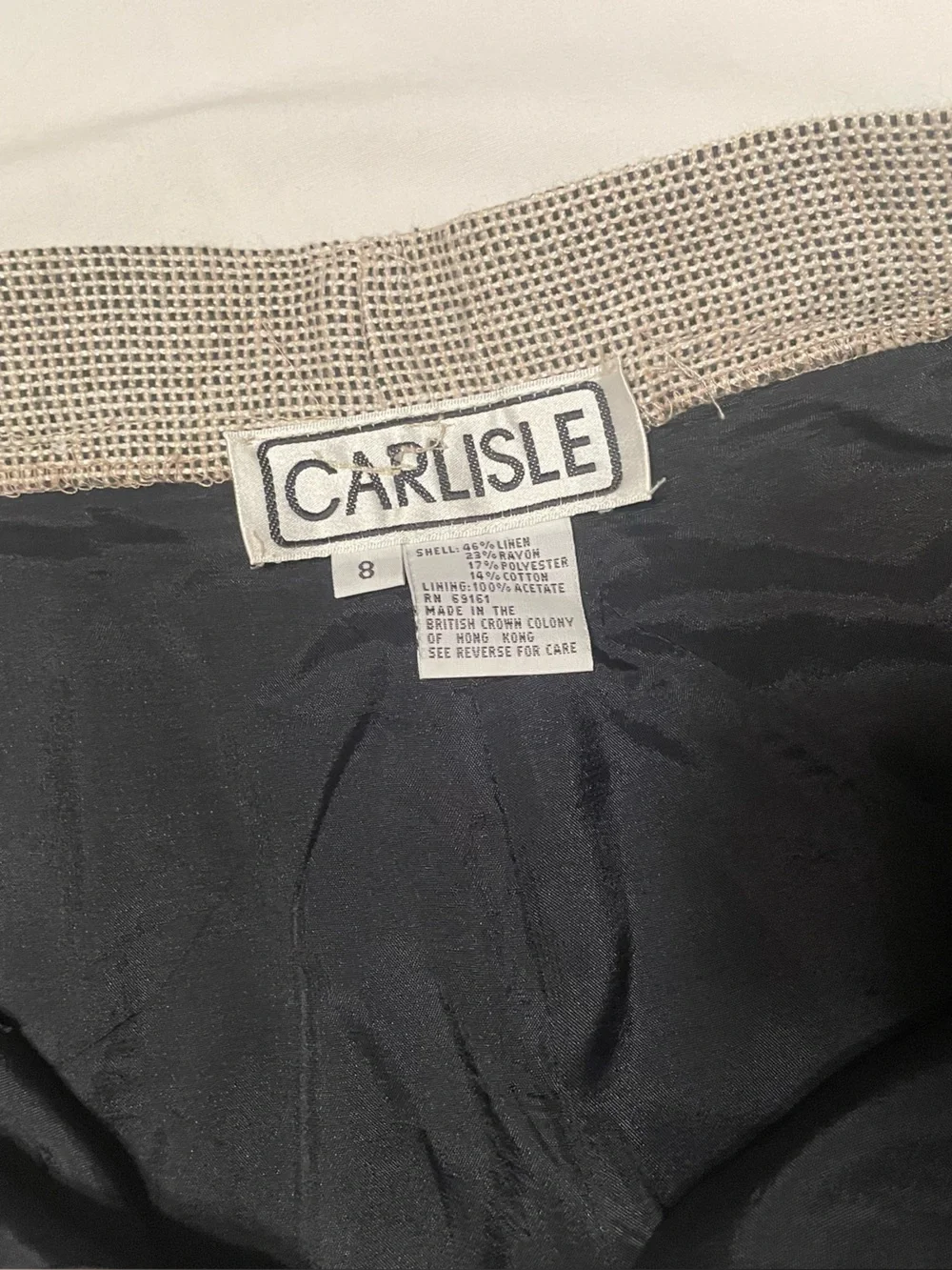 Carlisle Two-Tone Pleated Men’s Dress Pants in Taupe and Light Gray